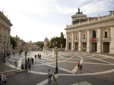 Campidoglio Square, Rome, Lazio, Italy, Europe