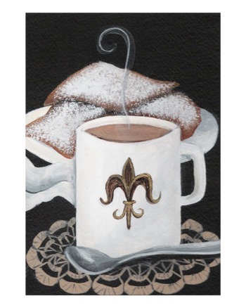 Fleur De Lis And Beignets